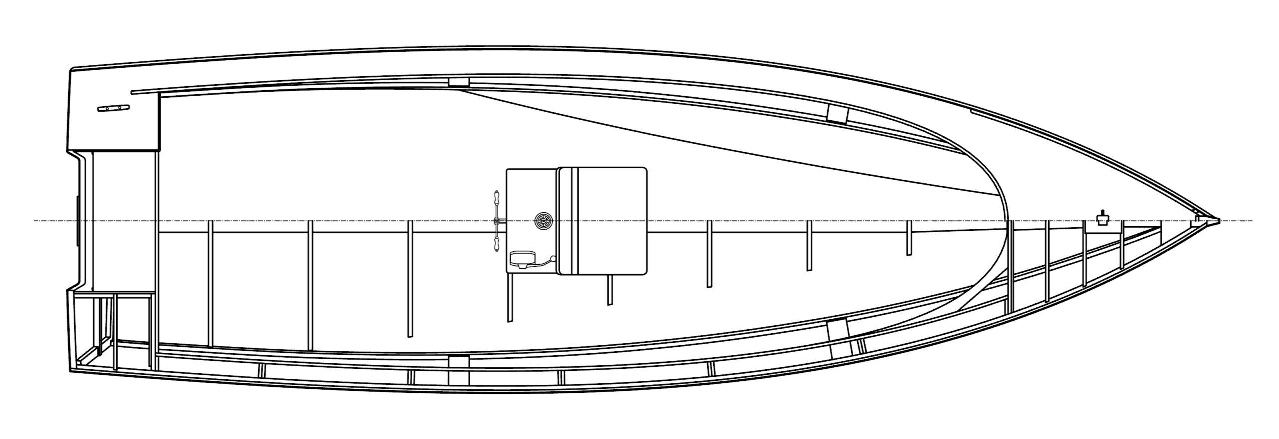 Point Comfort 23 plan view