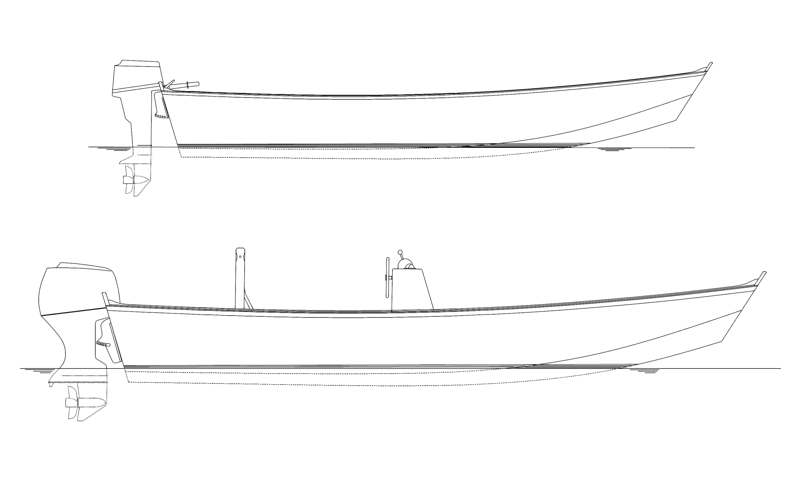 Outboard profile of Ben garveys
